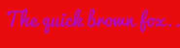 Image with Font Color B40AB8 and Background Color EA0C0C